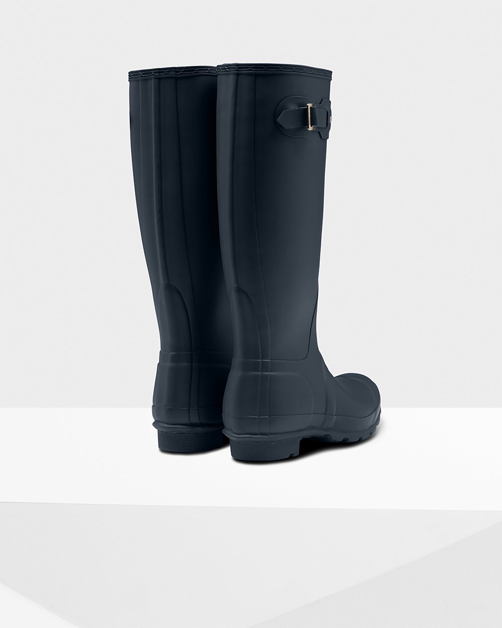 Hunter Original Insulated Tall Rain Boots - Shop Online Womens Navy - DSGZVJ384